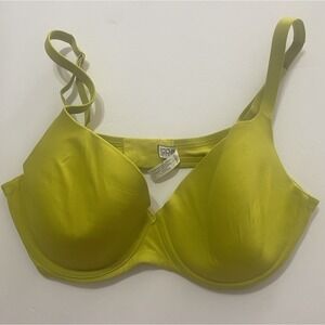 Victoria's Secret Lime Green 38D Body By Victoria Lined Demi  Coverage Bra VS